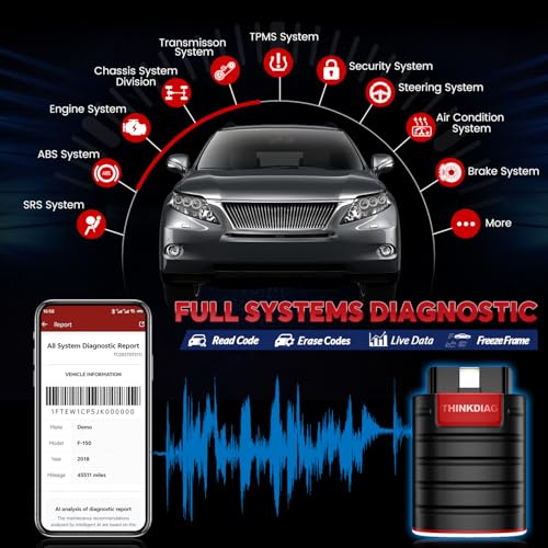 escáner Bluetooth Thinkdiag OBD2, herramienta de escaneo bid
