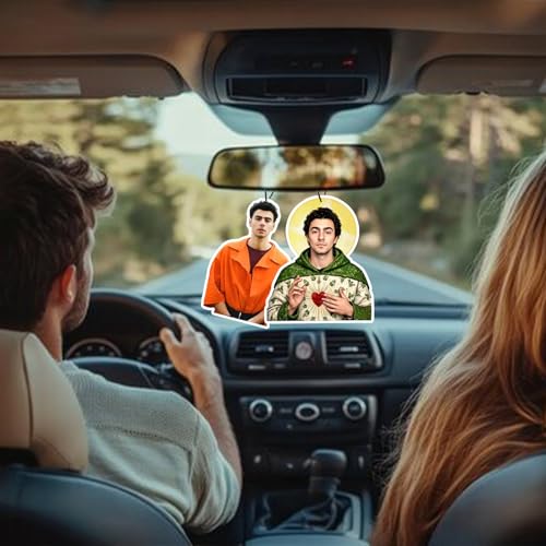 Ambientador divertido para automóvil, 4 pulgadas, aroma de a