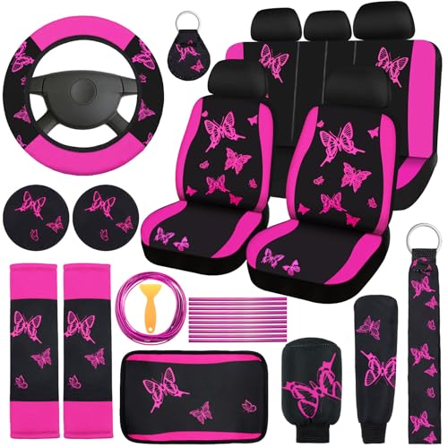 BBTO Juego completo de 43 piezas de asiento de automóvil de