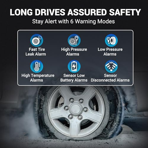 Sistema de monitoreo de presión de neumáticos, TPMS de carga