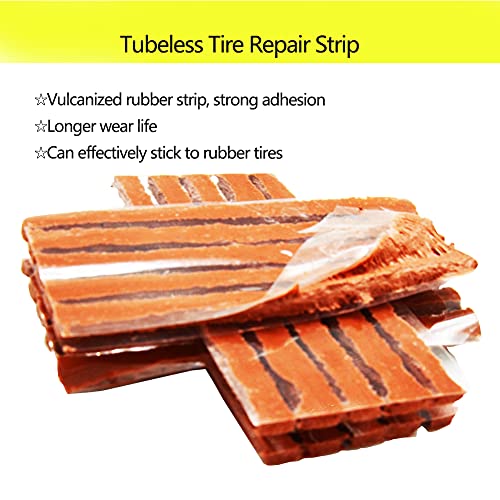 Kit de tapones para neumáticos de alta resistencia, 26 pieza