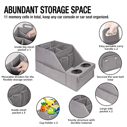 MULISOFT Organizador de asiento de automóvil, organizador de