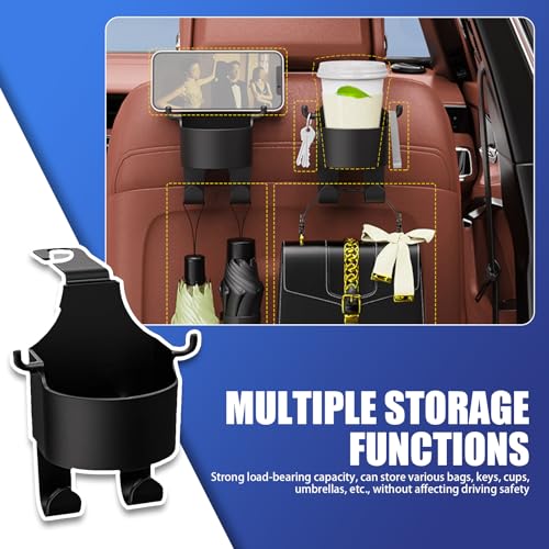 2 portavasos para reposacabezas de asiento de automóvil, est