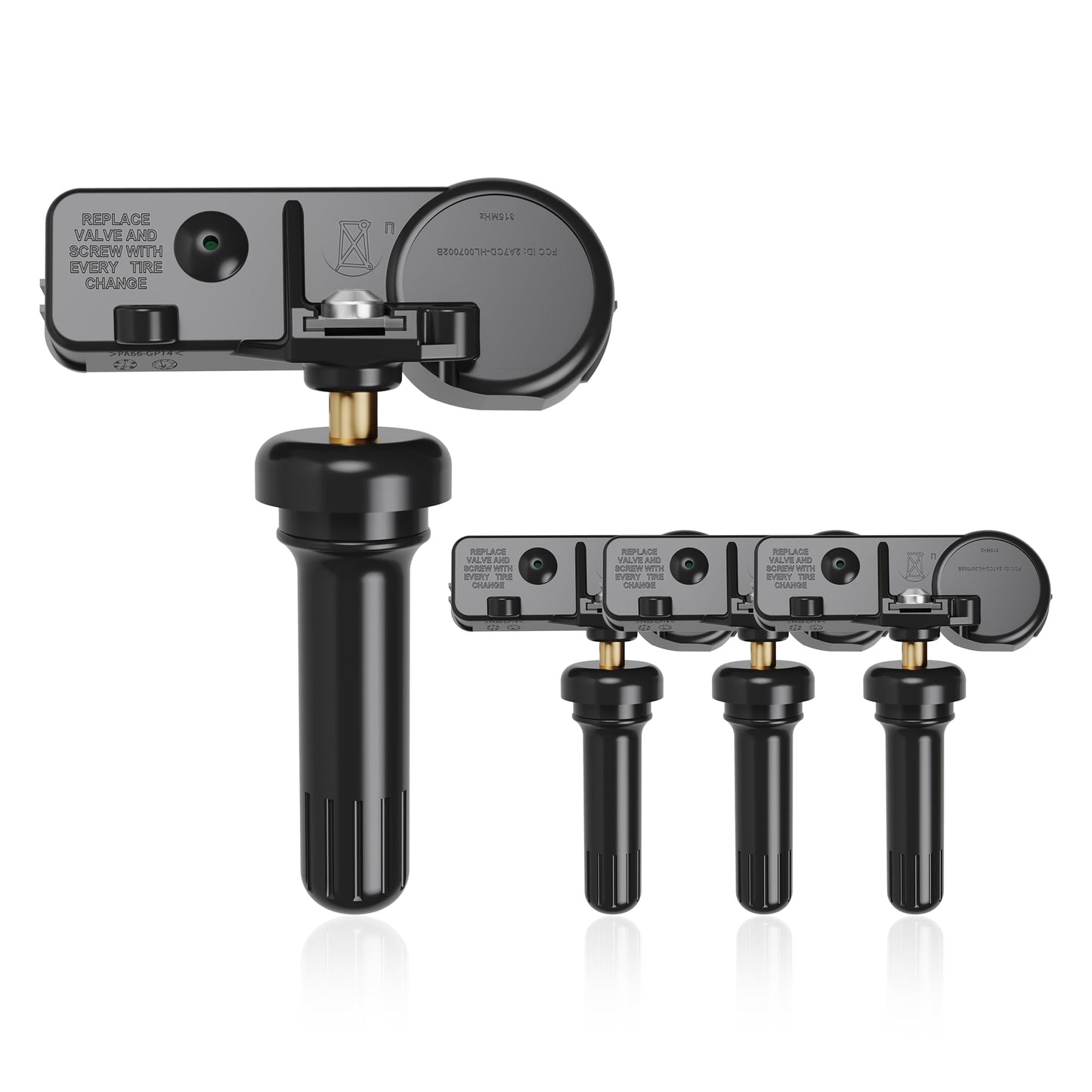 TPMS Sensor 4 GM, 315Mhz Sensores de monitor de presión de n