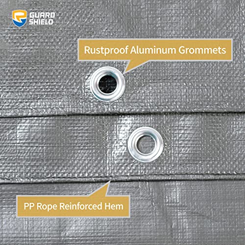GUARD SHIELD Lona resistente de 12 x 16 pies, cubierta de lo