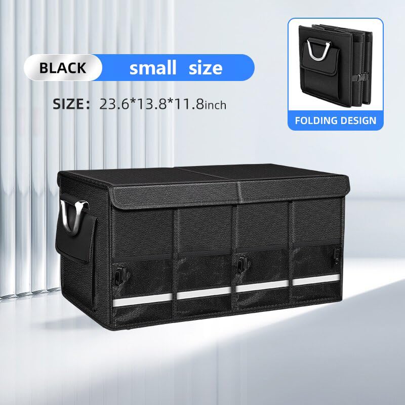 Organizador plegable para maletero de automóvil, organizador