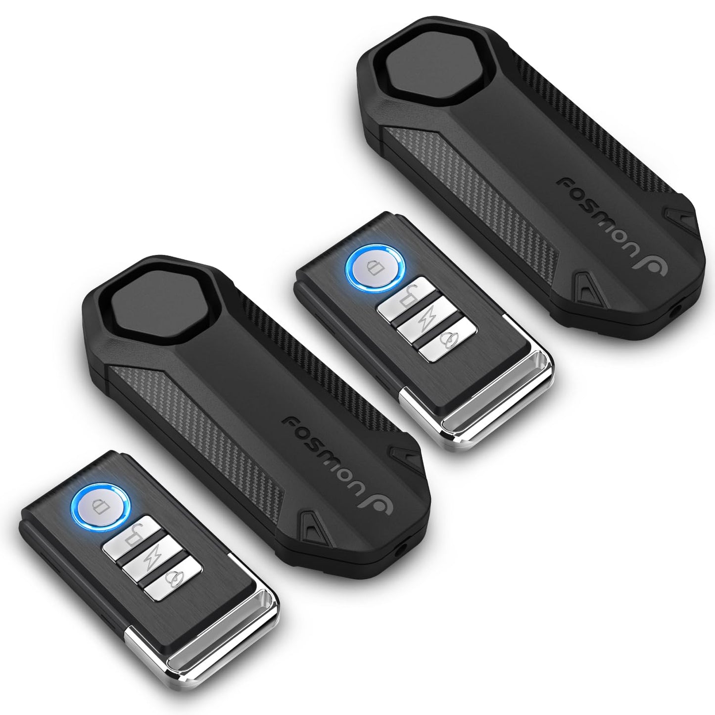Fosmon Alarma de bicicleta de 113 db con control remoto (paq