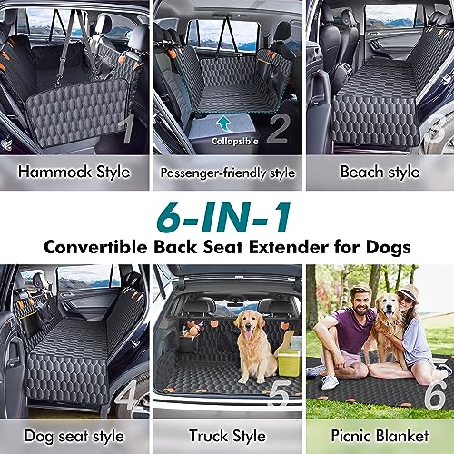 Extensor de asiento trasero para perros, soporta 400 libras,