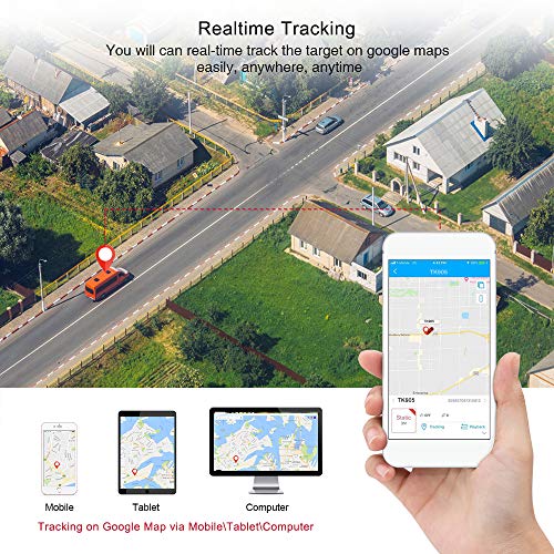 Rastreador GPS para vehículos TK905 Batería magnética de lar