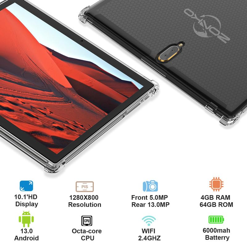 Tablet 2024 Último, tabletas 2 en 1 de 10 pulgadas, Android