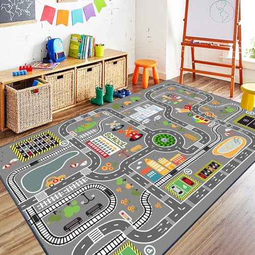 Alfombra de juego para automóvil, ideal para jugar con autos