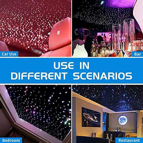 Starlight - Kit de luces de fibra óptica, 10 W, 550 piezas,