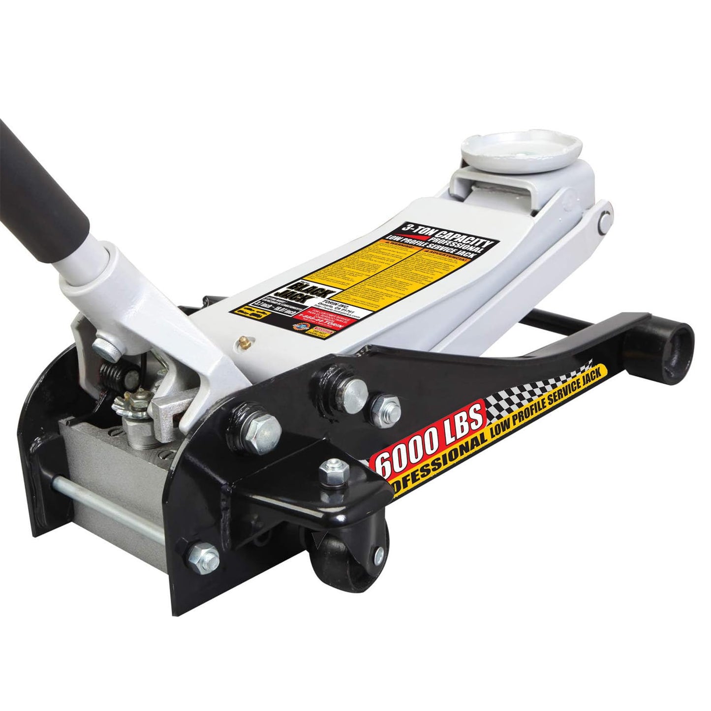 Torin T83505W BlackJack Gato hidráulico de piso de carreras