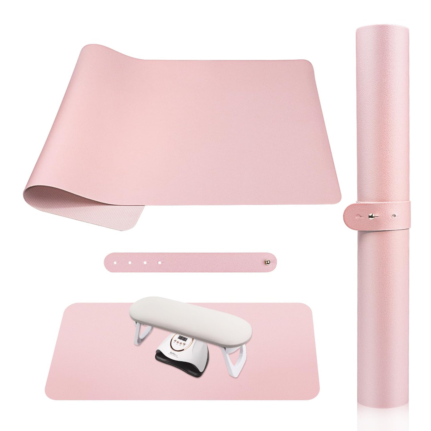 Subay Tapete de mesa para arte de uñas, solo para usar como