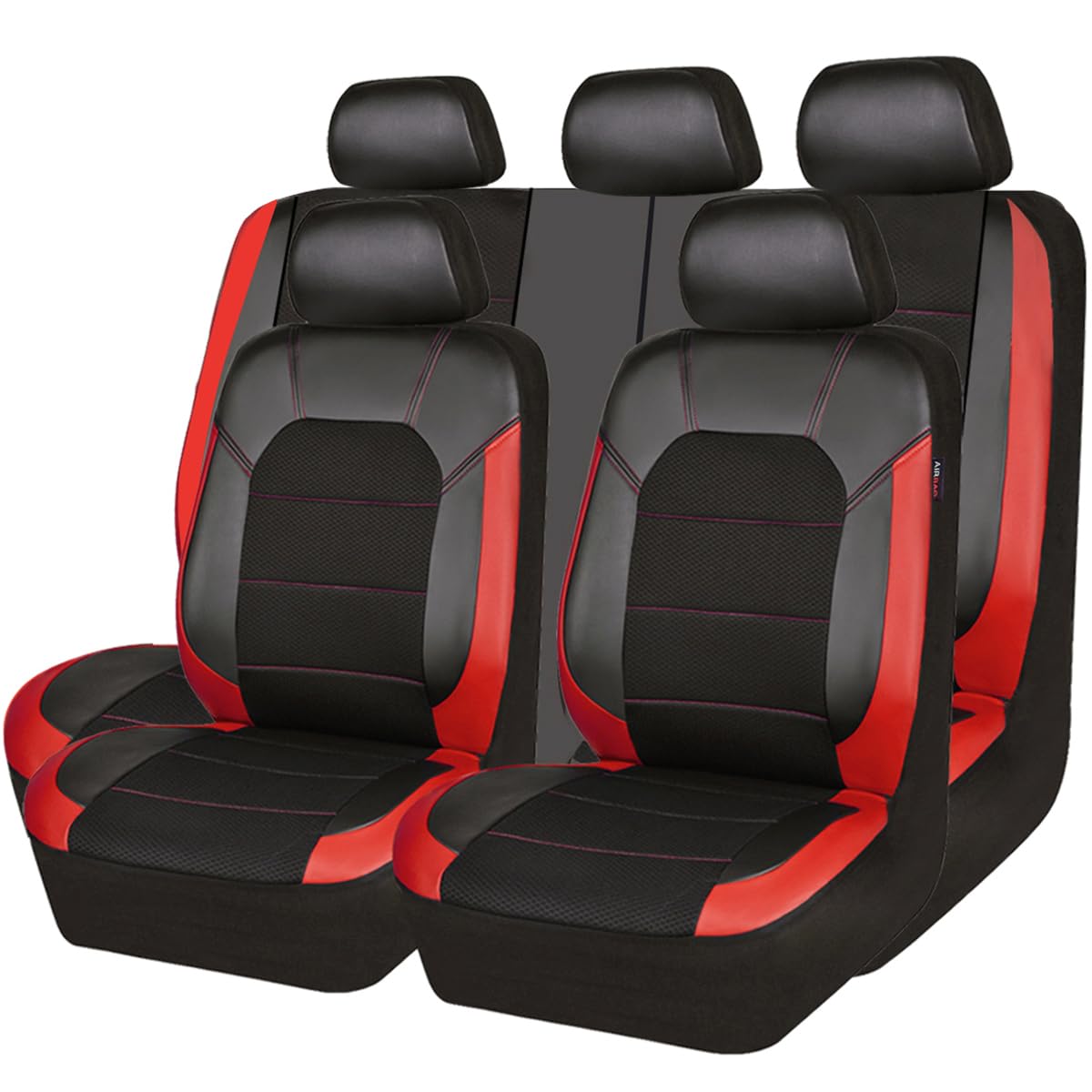 Car Pass - Fundas universales de cuero para asiento de autom