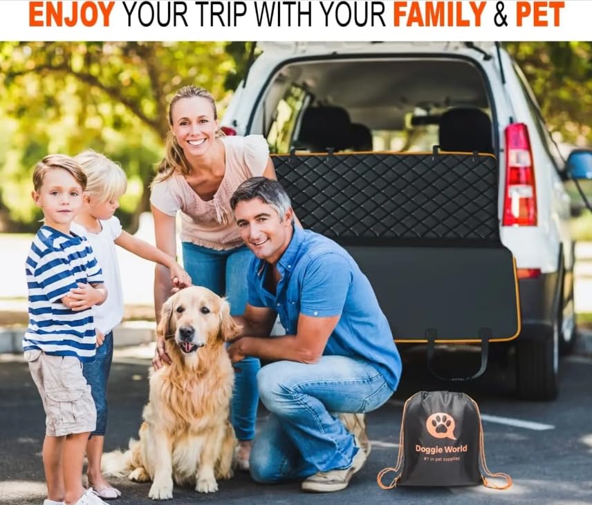 Protector de asiento de coche impermeable y a prueba de arañ