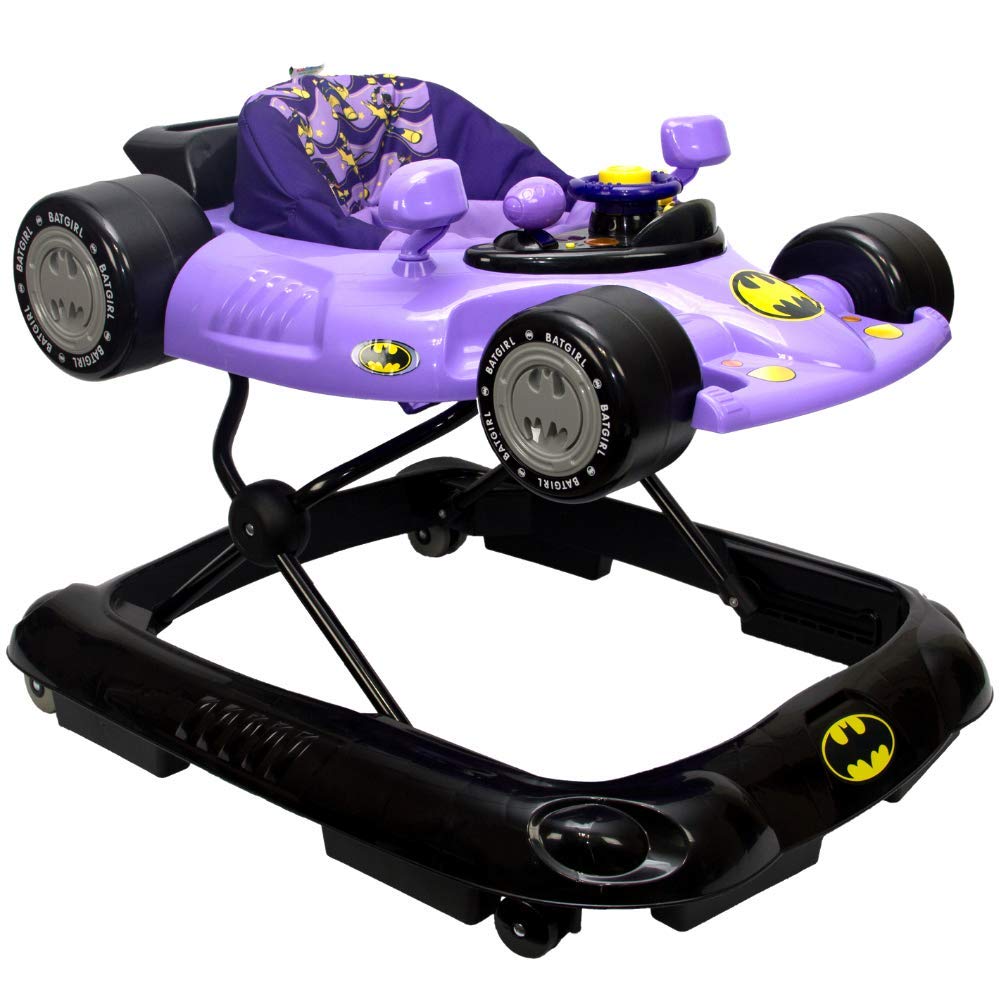 KidsEmbrace Batgirl - Andador de actividades para bebé, DC Comics Car,
