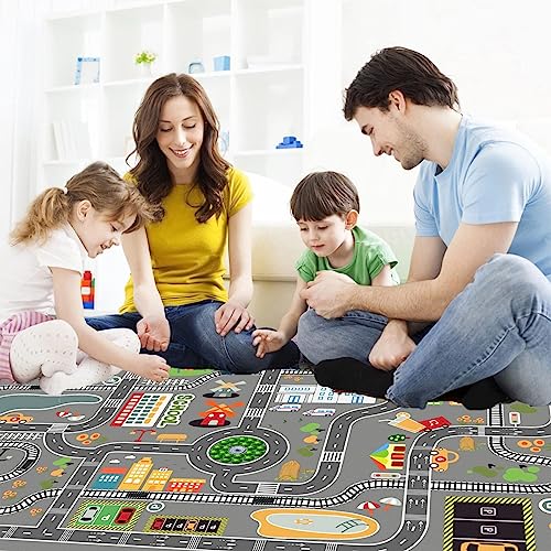 Alfombra de juego para automóvil, ideal para jugar con autos