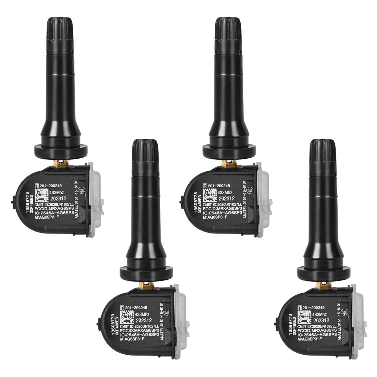 RLP Juego de 4 TPMS Sensor de Sistema de Monitoreo de Presió