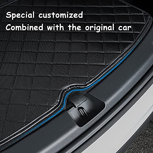 ThinSGO Para Tesla Model Y Trunk Pet Mat Impermeable Cargo L