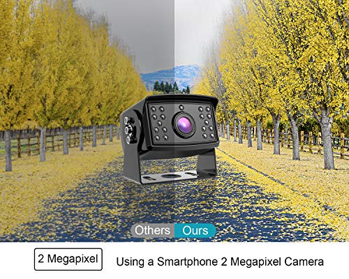 FOOKOO Ⅱ Kit de sistema de cámara de respaldo HD, monitor de