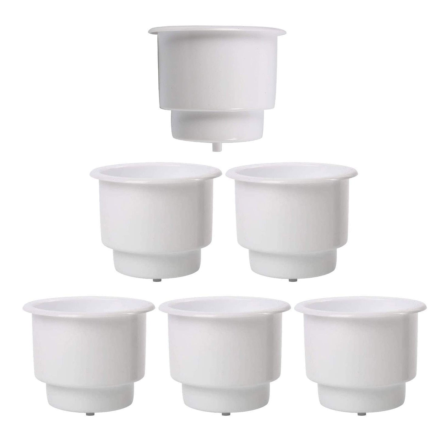 Amarine Made 6 soportes empotrados de plástico para latas de