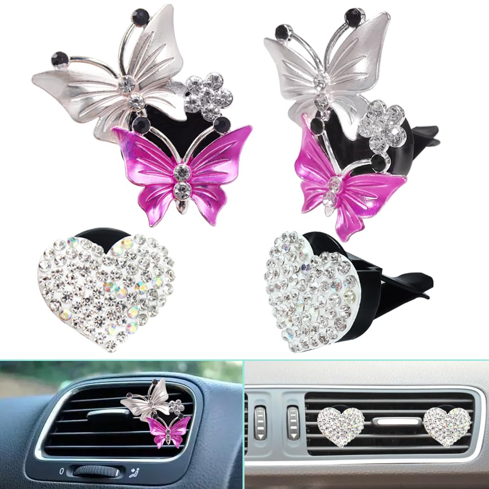 findTop 4 clips de ventilación de automóvil, bonitos accesor