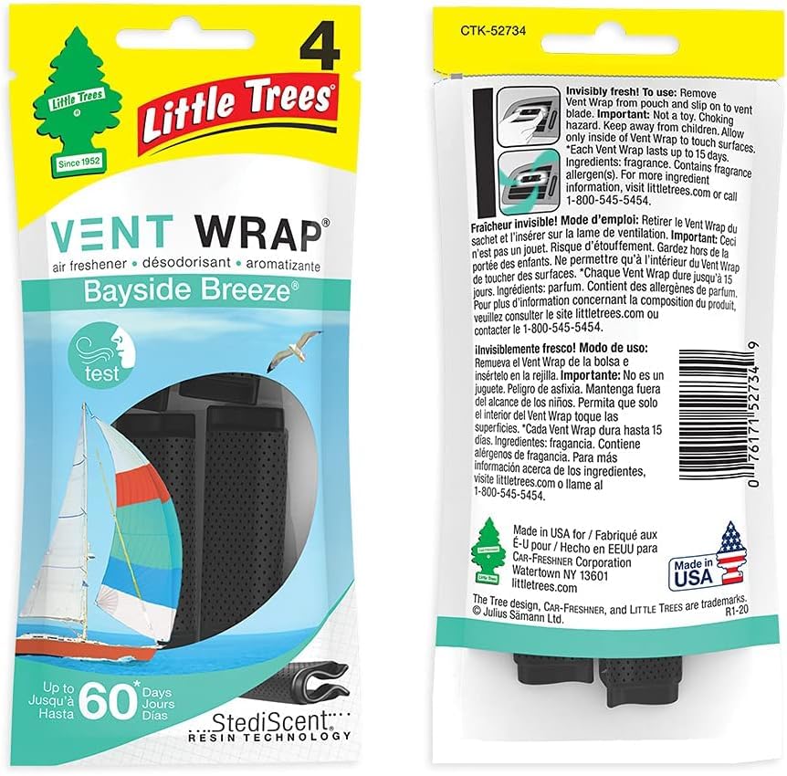 Ambientador para auto de la marca Little Trees | Se cuelga d