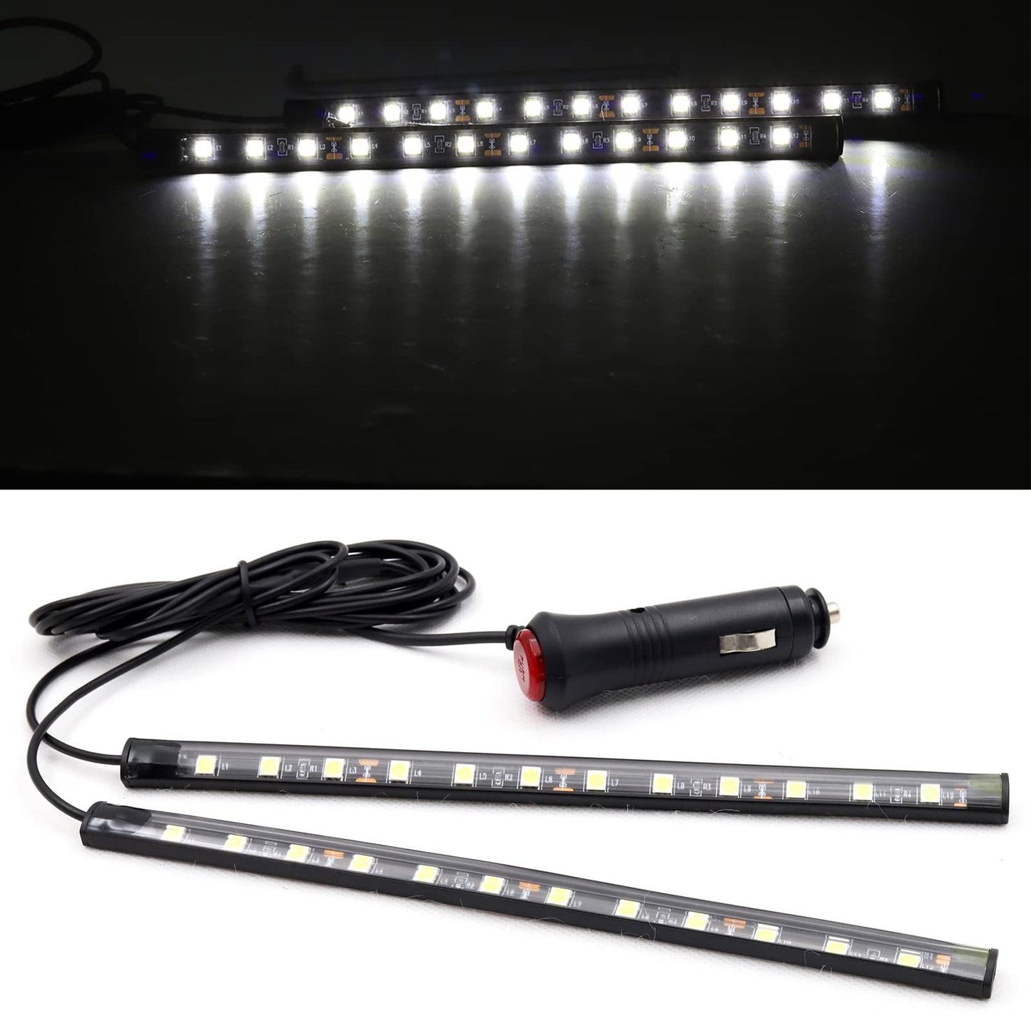 Kit de iluminación ambiental para automóvil, 2 unidades, baj