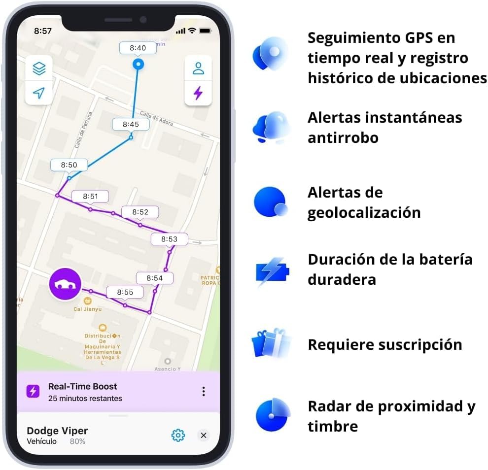 GPS PRO Tracker - Ubicación en tiempo real - Suscripción de