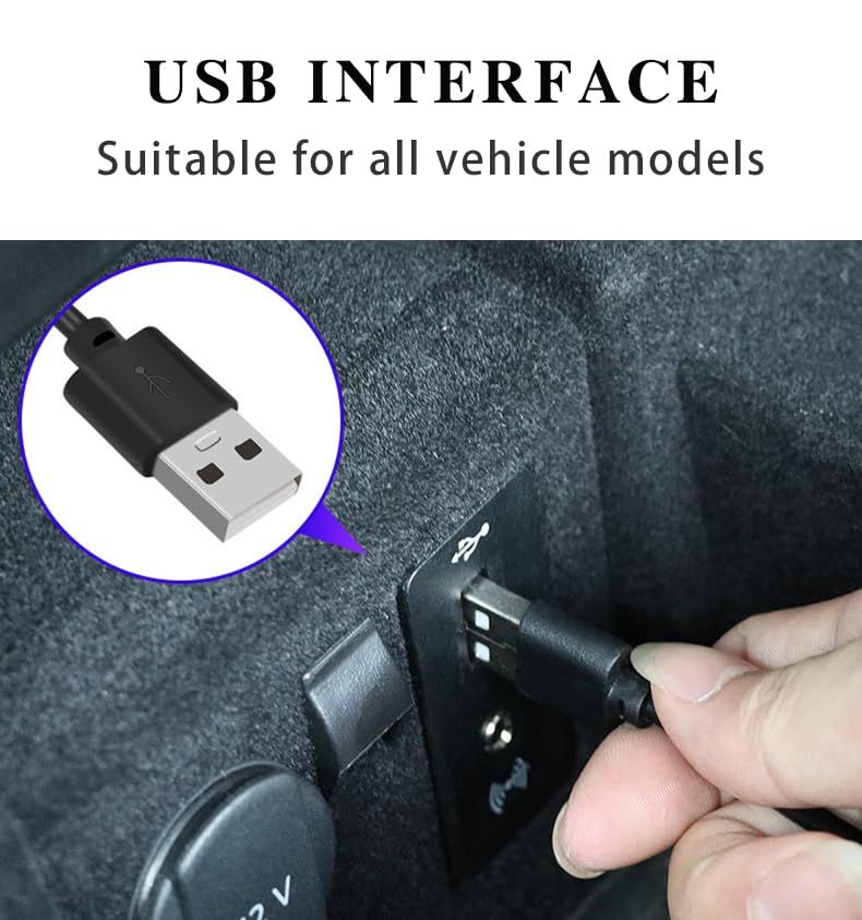 Luces LED para interiores de automóvil, accesorios de automó