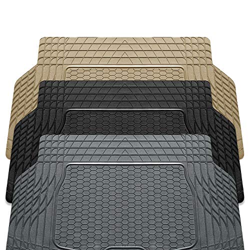 FH Group Alfombrillas para automóvil, goma resistente, prote