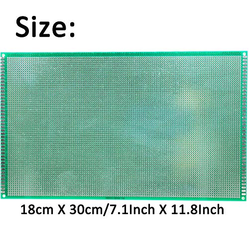 YUNGUI 7.1 in X 11.8 in Solderable Prototipo PCB Board, Prot