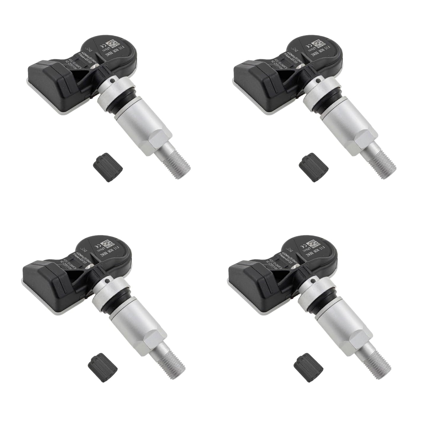 Paquete de 4 sensores de monitoreo de presión de neumáticos