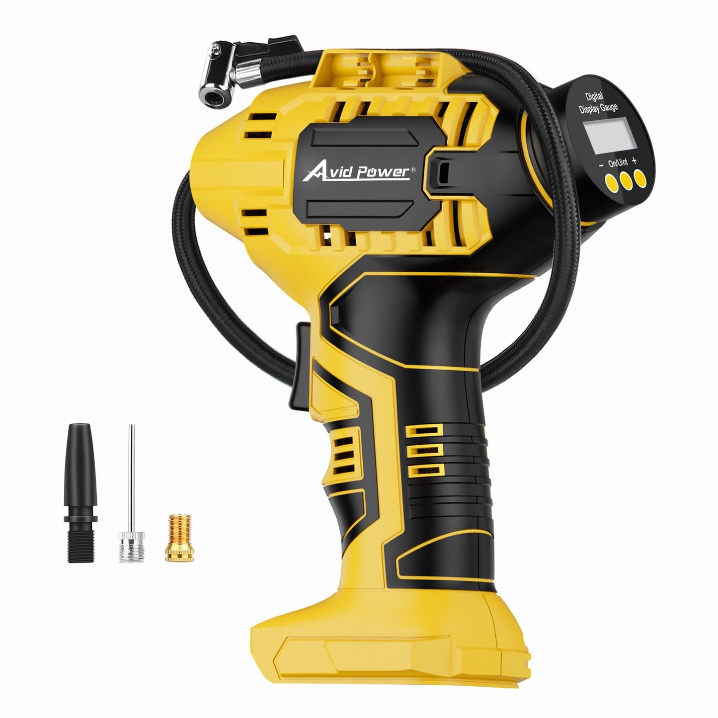 AVID POWER Inflador de neumáticos (batería no incluida), com