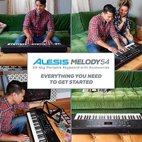 Alesis Melody 54 - Piano digital con teclado eléctrico con 5