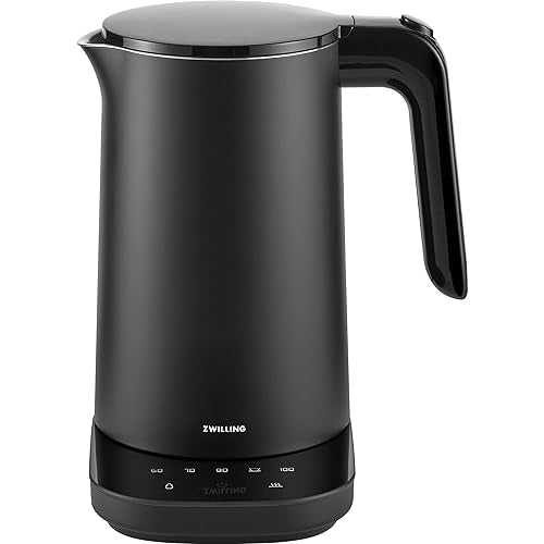 ZWILLING 1027842 Enfinigy - Tetera eléctrica, 1 L, color neg