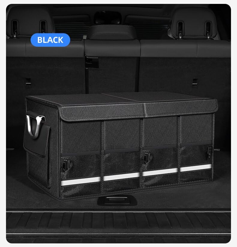 Organizador plegable para maletero de automóvil, organizador