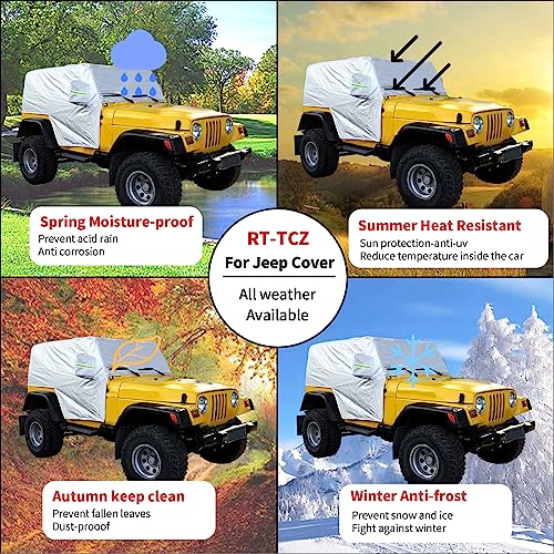 RT-TCZ Cubierta de parasol para lluvia y nieve para automóvi