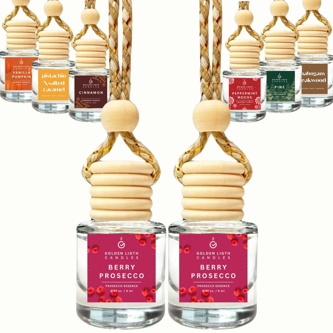 Berry Prosecco - Ambientador colgante para automóvil (paquet