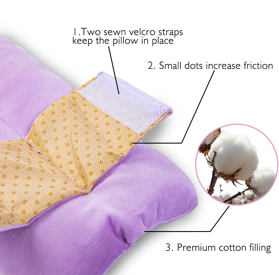 Almohada de cinturón de seguridad para poscirugía, almohada