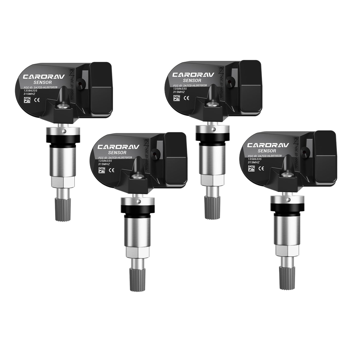 TPMS Sensor GM, paquete de 4 sensores de presión de neumátic