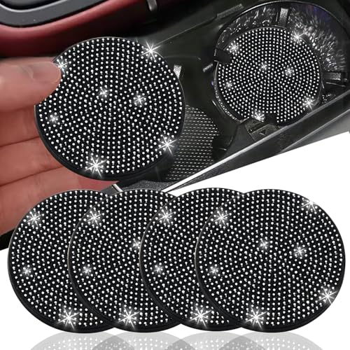 4 posavasos para auto, accesorios universales para el interi
