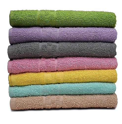 ZUPERIA Paquete de 7 toallas de baño de 30 x 54 pulgadas, ul