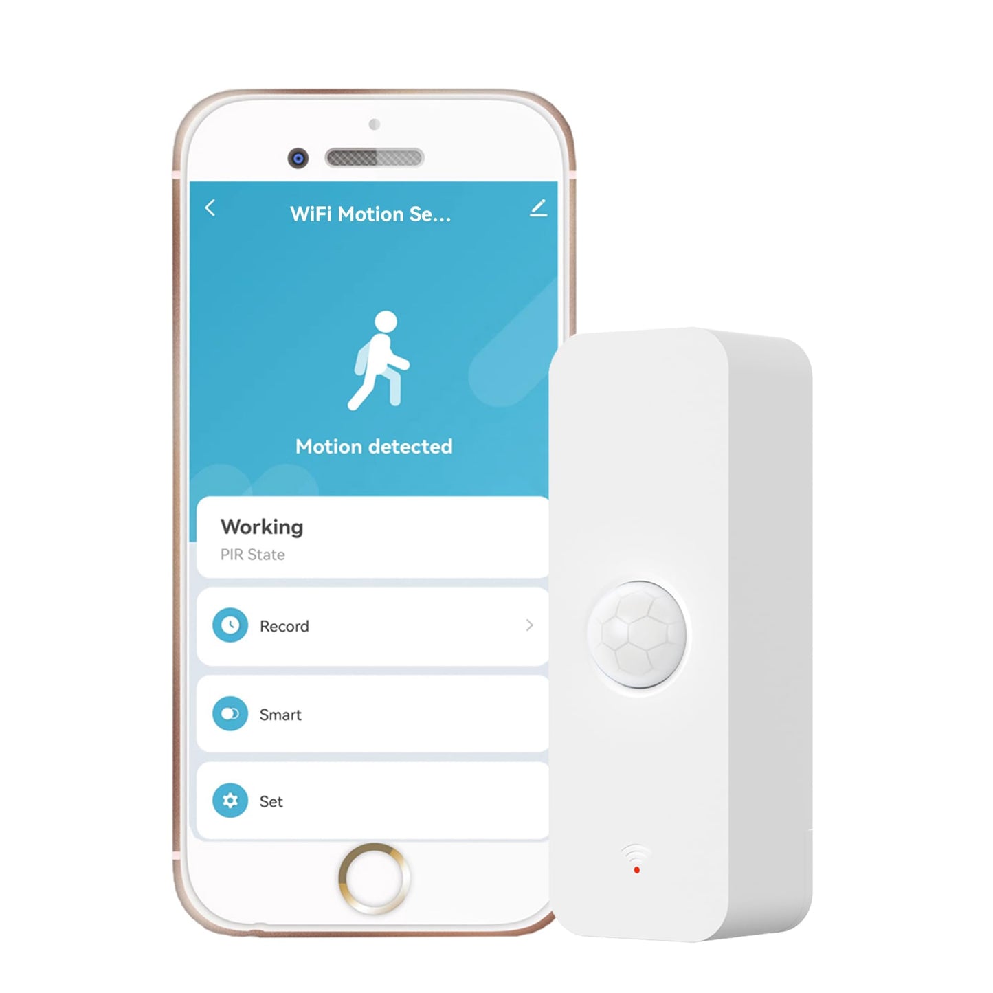 Sensor de movimiento PIR WiFi: detector de movimiento inteli