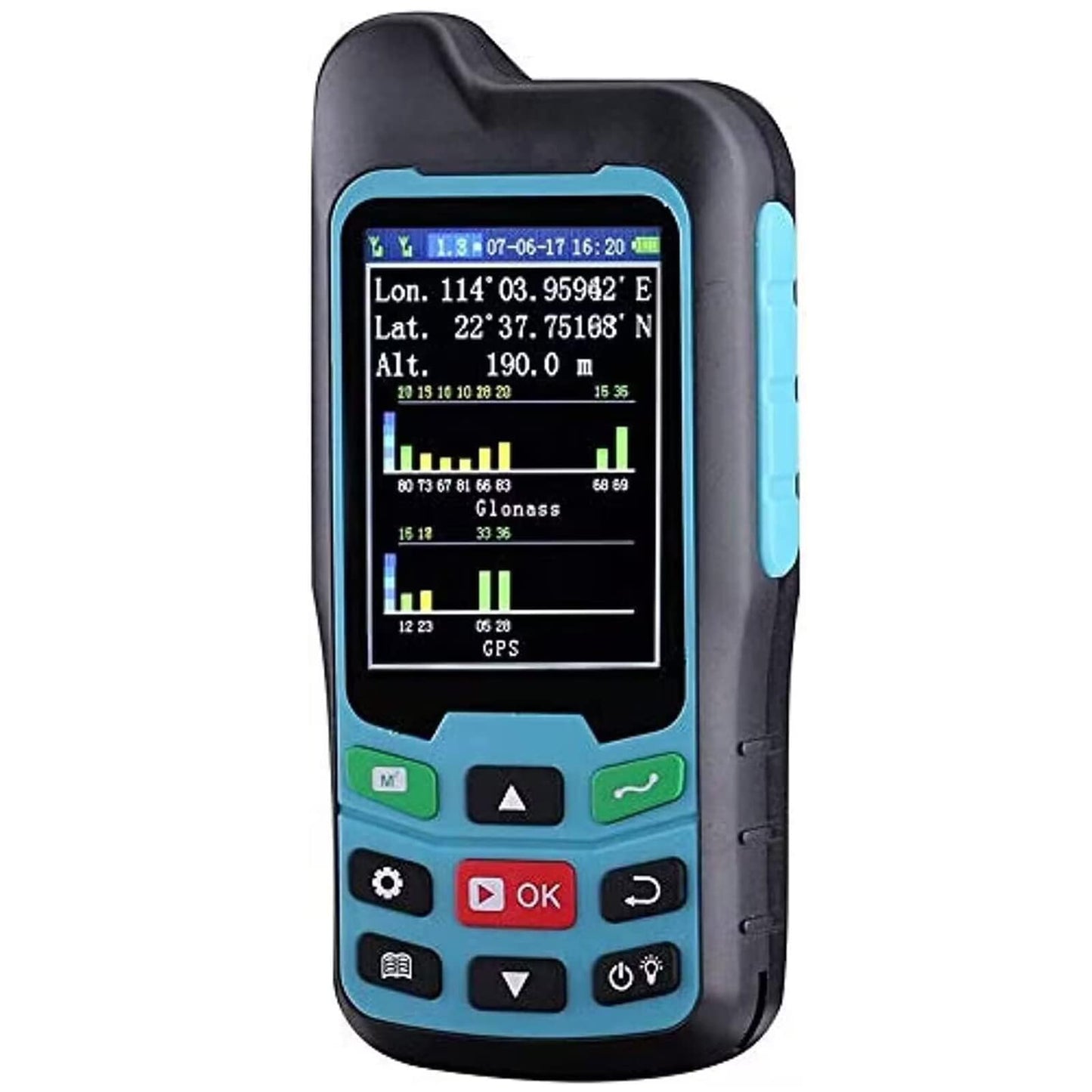 Medidor de cálculo de longitud y área de tierra GPS GLONASS