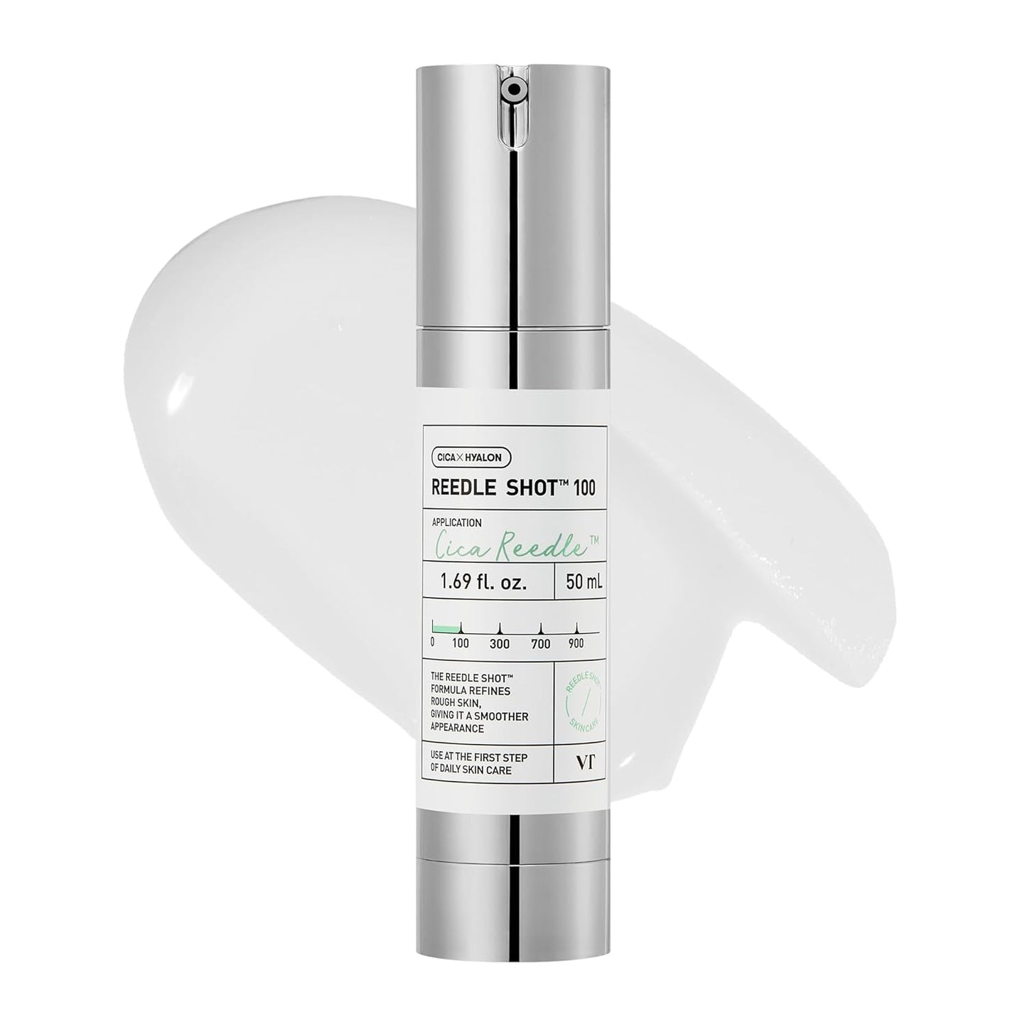 VT COSMETICS CICA Reedle Shot 100, suero de microagujas para cuidado de poros y exfoliación, exosoma