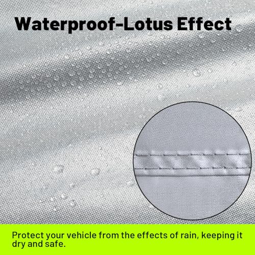 Favoto Funda impermeable para automóvil para exteriores, com