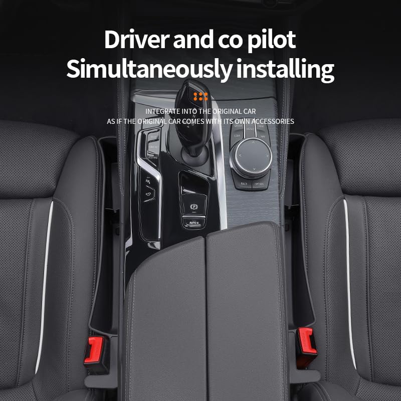 Relleno de espacio para asiento de automóvil, organizador de