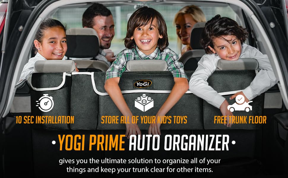 YoGi Prime Organizador y almacenamiento para maletero de aut
